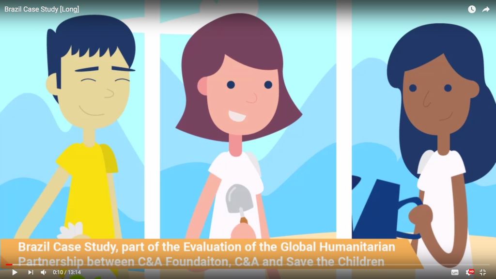 Experimenting with animation to present evaluation findings Experimenting with animation to present evaluation findings